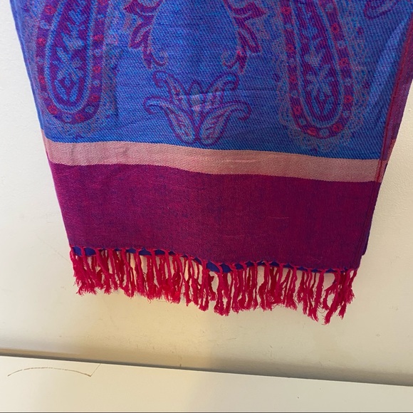 NWT Pashmina 100% Pashmina Cashmere Scarf/ Shawl - Picture 3 of 12